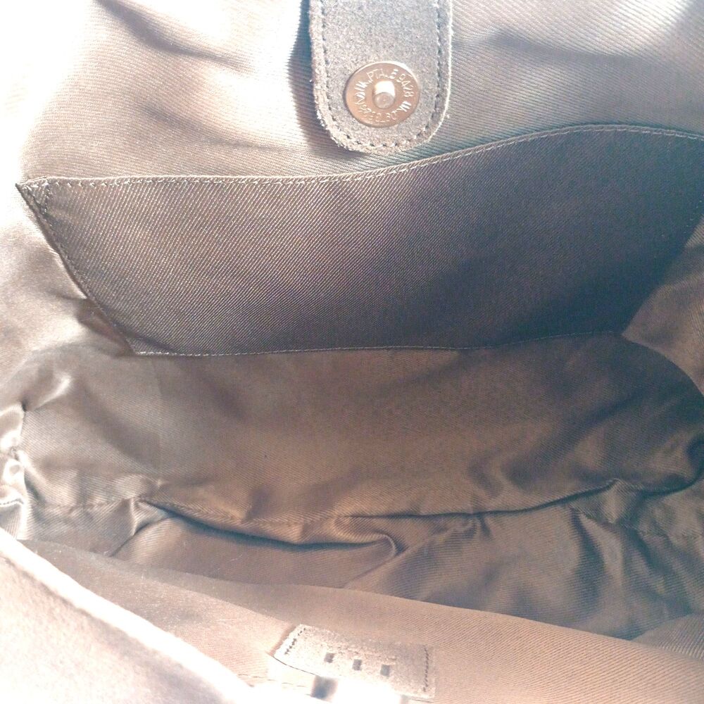 NWT Haute Hippie Style Brown Suede Leather Fringe Hobo Shoulder Bag Boho Purse - Picture 10 of 10